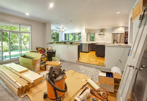 Professional Kitchen Island Installation technician working in Cleveland, OH